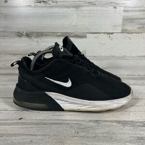 Nike Air Max Men's Motion 2 Running Shoes Sneakers Mesh Black‎ White Size 8